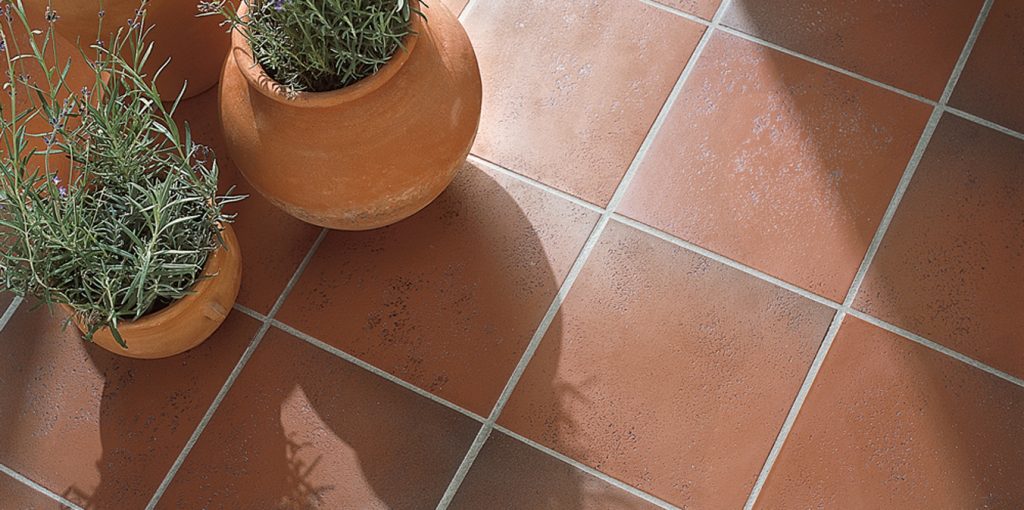 Red Quarry Tile 150x150 Tiles of London